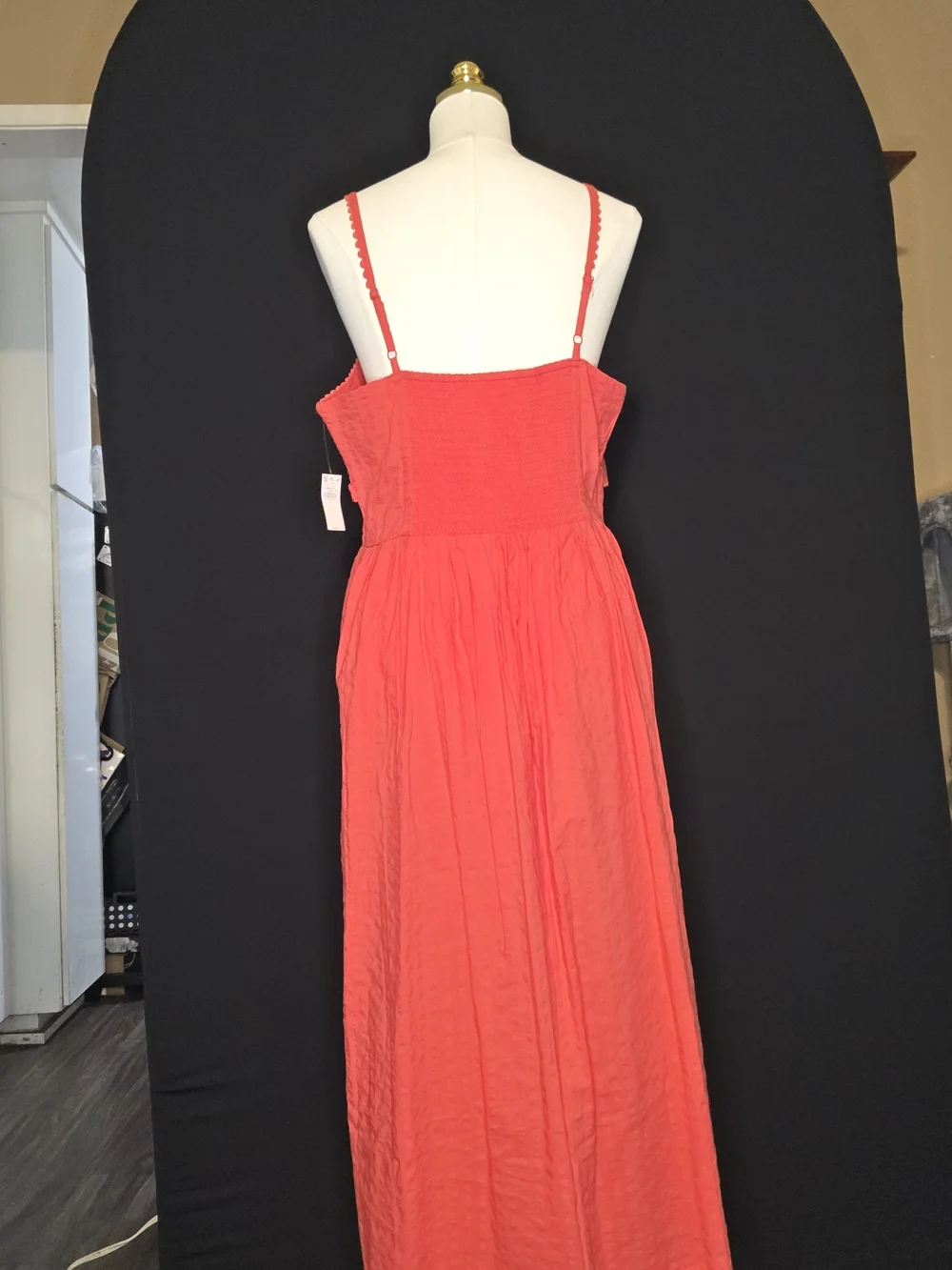 Old Navy Coral Spaghetti-Strap Maxi Dress